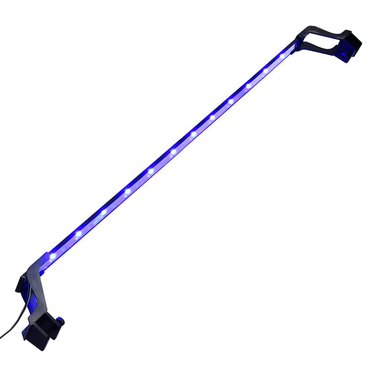 Akvariebelysning med klämmor 90-105 cm blå och vit