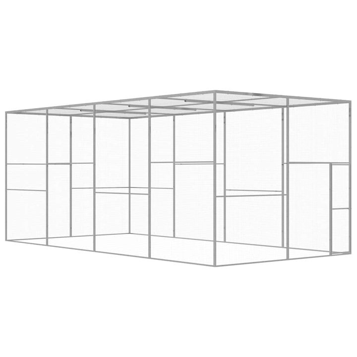 Kattbur 6x3x2,5 m galvaniserat stål