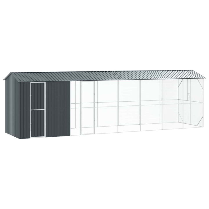 Fågelbur Antracit 860 x 208 x 247 cm