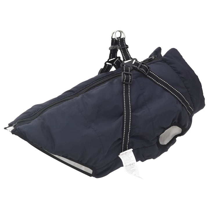 Hund Kappa Mörkblå L52 Fleece och Polyester