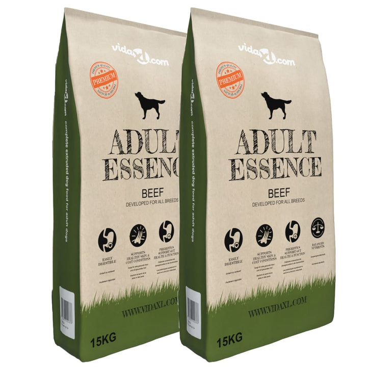 Premium hundmat torr Adult Essence Beef (2 x 15 kg)