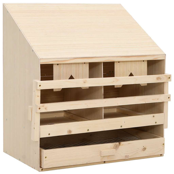 Värprede 2 fack 63x40x65 cm massiv furu