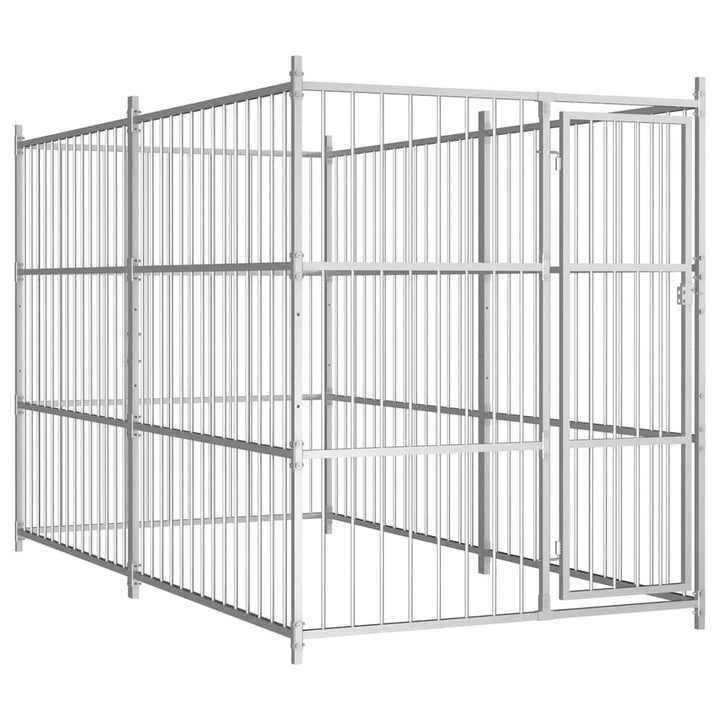 Hundgård för utomhusbruk 300x150x185 cm