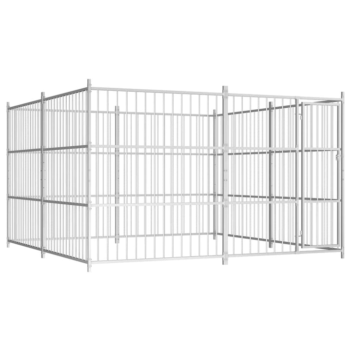 Hundgård för utomhusbruk 300x300x185 cm
