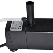 Filterpump för akvarier 600L/tim. aktivt kol