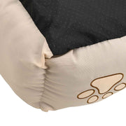 Hundbädd beige och brun XXL