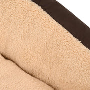 Hundbädd brun och beige XXL