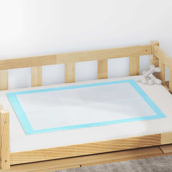 Träningsdynor för husdjur 400 st 45x33 cm ovävt tyg