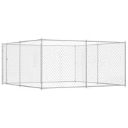 Hundgård för utomhusbruk 383x383x185 cm