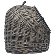 Kattbur grå 45x35x35 cm naturlig pil