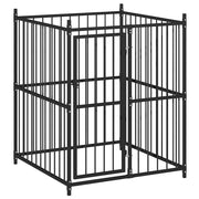 Hundgård för utomhusbruk 120x120x150 cm