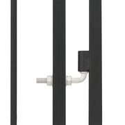Hundgård för utomhusbruk 120x120x150 cm