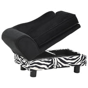 Hundsoffa svart 57x34x36 cm plysch