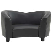 Hundsoffa svart 67x41x39 cm konstläder