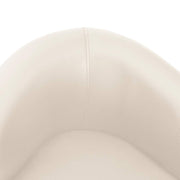 Hundsoffa naturvit 67x41x39 cm konstläder