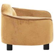Hundsoffa Brun 67x47x36 cm plysch