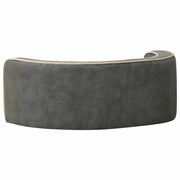 Hundsoffa vikbar grå 73x67x26 cm plysch tvättbar dyna