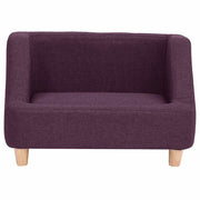 Hundsoffa vinröd 60x37x39 cm linne