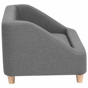 Hundsoffa grå 85x50x39 cm linne