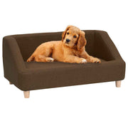 Hundsoffa brun 85x50x39 cm linne