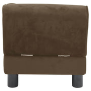 Hundsoffa brun 57x34x36 cm plysch