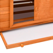 Hönshus 150x96x110 cm massivt granträ