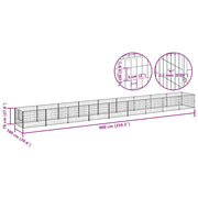 Hundgård svart 9 m² stål