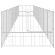 Hundgård silver 9 m² stål