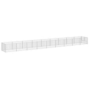 Hundgård silver 9 m² stål