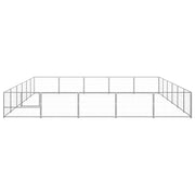 Hundgård silver 30 m² stål