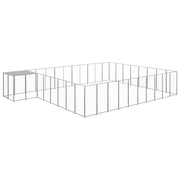 Hundgård silver 25,41 m² stål