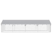 Hundgård för utomhusbruk med tak 600x300x150 cm