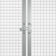 Hönsbur antracit 200x91x100 cm galvaniserat stål