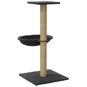 Klösträd med klöspelare sisal mörkgrå 74 cm