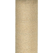 Klösträd med klöspelare sisal mörkgrå 74 cm