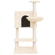 Katträd med klöspelare sisal gräddvit 142 cm