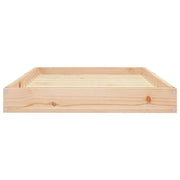 Hundbädd 91,5x64x9 cm massiv furu