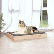 Hundbädd 91,5x64x9 cm massiv furu