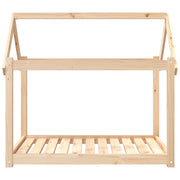 Hundbädd 101x70x90 cm massiv furu