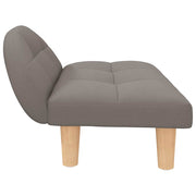 Hundbädd taupe 70x52x30 cm tyg