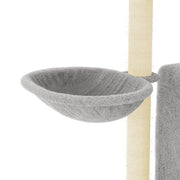 Klösträd med sisalpelare ljusgrå 96,5 cm