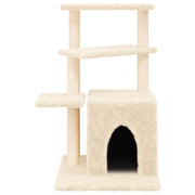 Klösträd med sisalpelare gräddvit 83,5 cm