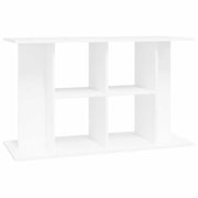 Akvariebänk vit 100x40x60 cm konstruerat trä