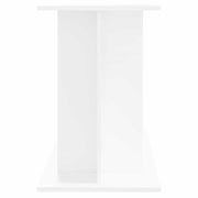 Akvariebänk vit 100x40x60 cm konstruerat trä