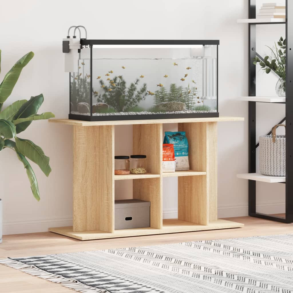 Akvariestativ Sonoma Ek 100x40x60 cm Konstruerat trä