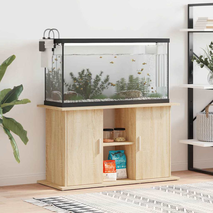 Akvariestativ Sonoma Ek 101x41x58 cm Konstruerat trä