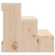 Husdjurstrappa 40x37,5x35 cm massiv furu