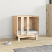 Hundkoja 50x40x52 cm massiv furu