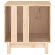 Hundkoja 50x40x52 cm massiv furu