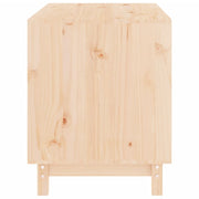 Hundkoja 70x50x62 cm massiv furu